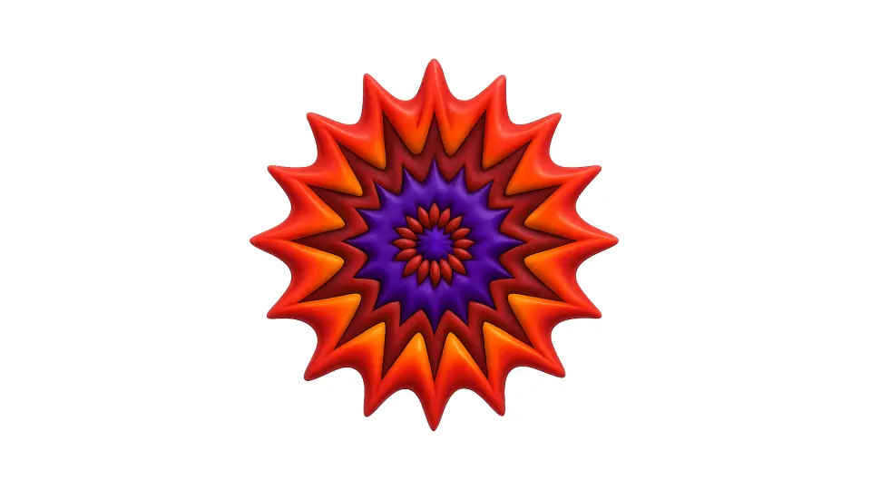 Fractal visual symbolizing how AI expands human productivity and amplifies professional abilities.