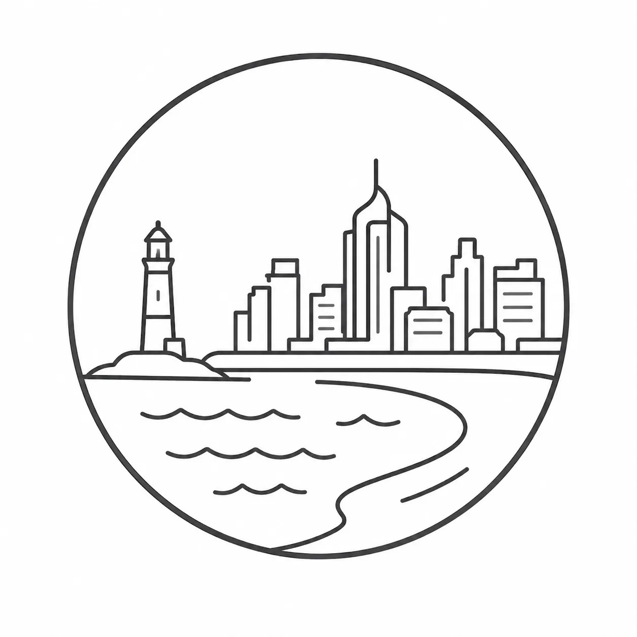 Ilustración de Punta del Este